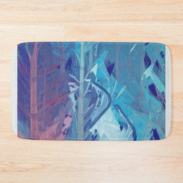 Item preview, Tree Pattern Frosty Forest designed and sold by Canadamarsworks.