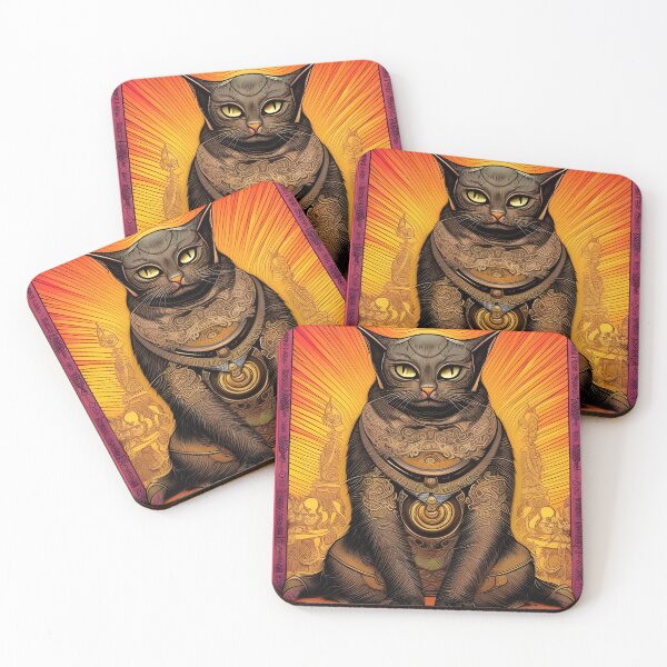 Item preview, Buddhist cat  designed and sold by Devin Farinsky.