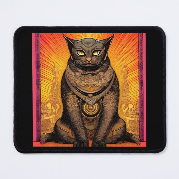 Item preview, Buddhist cat designed and sold by Devin Farinsky.