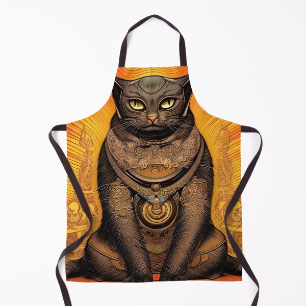Artikelvorschau, Buddhistische Katze entworfen und verkauft von Devin Farinsky.