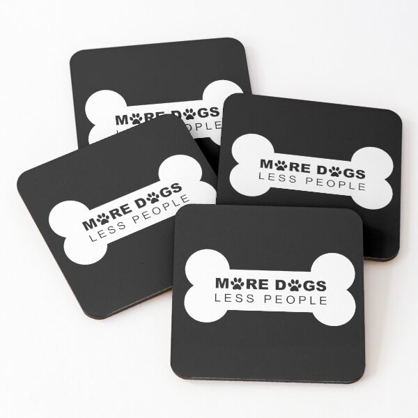 Item preview, MORE DOGS LESS PEOPLE designed and sold by LoiseauStudio.