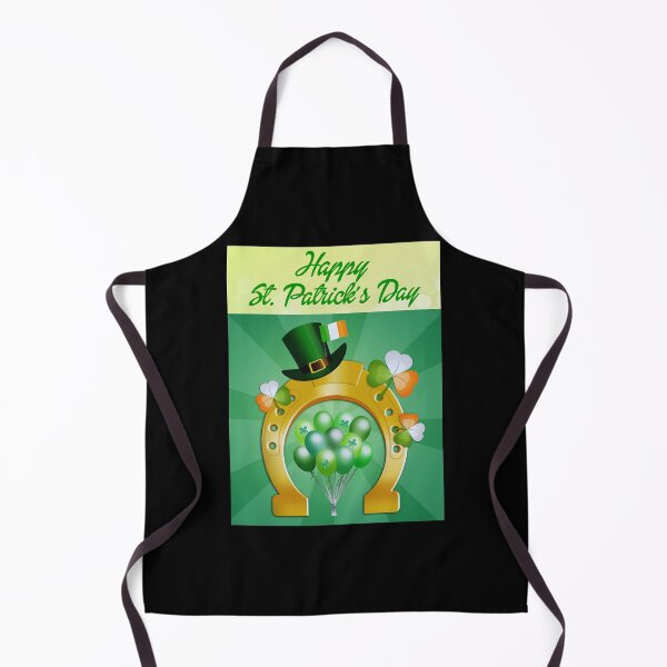 Item preview, Happy St. Patrick's Day Horseshoe Shamrock Irish Flag Balloons Hat designed and sold by teewearstyle.