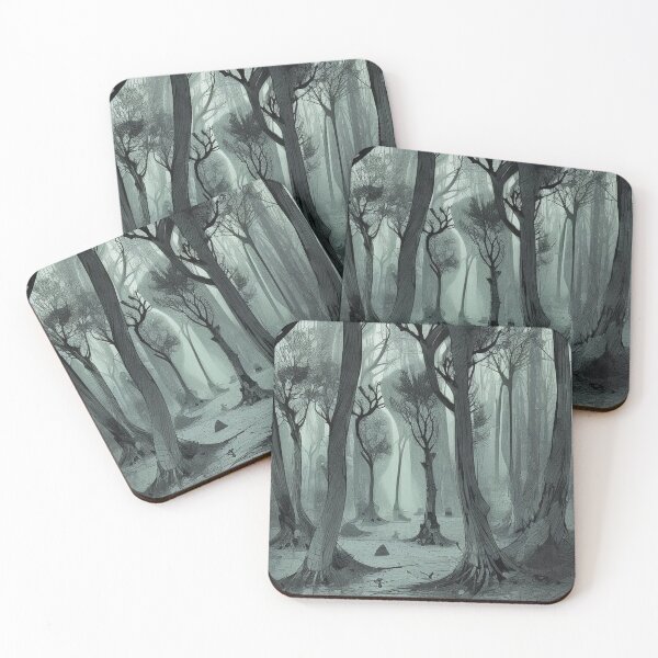 Item preview, Gloomy Forest, Grey designed and sold by Canadamarsworks.