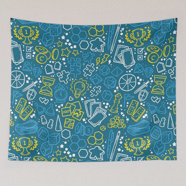 Item preview, Blue Gamer Bits designed and sold by polliadesign.