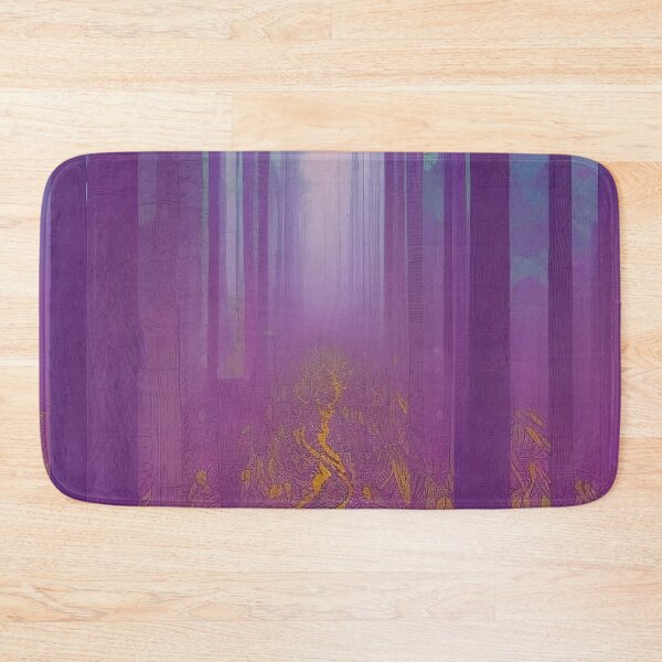 Item preview, Pattern Gloomy Forest, Purple designed and sold by Canadamarsworks.