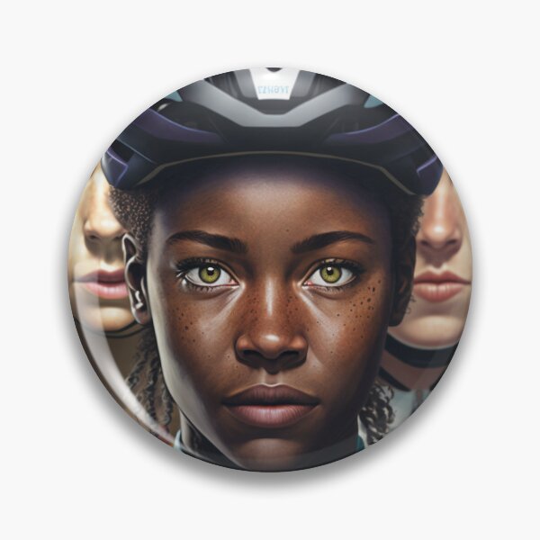 Item preview, Diverse Group of Female Cyclists #2 designed and sold by Helfrich Bicycles.