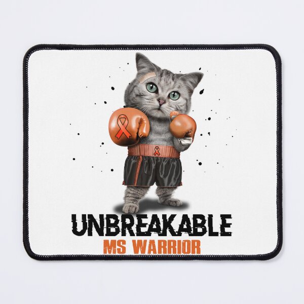 Item preview, MS Warrior - UNBREAKABLE - MS Ribbon designed and sold by EdithShop59.