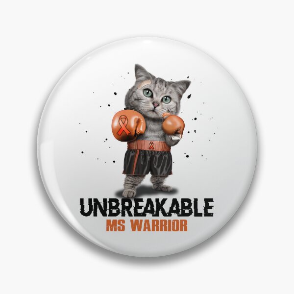 Item preview, MS Warrior - UNBREAKABLE - MS Ribbon designed and sold by EdithShop59.