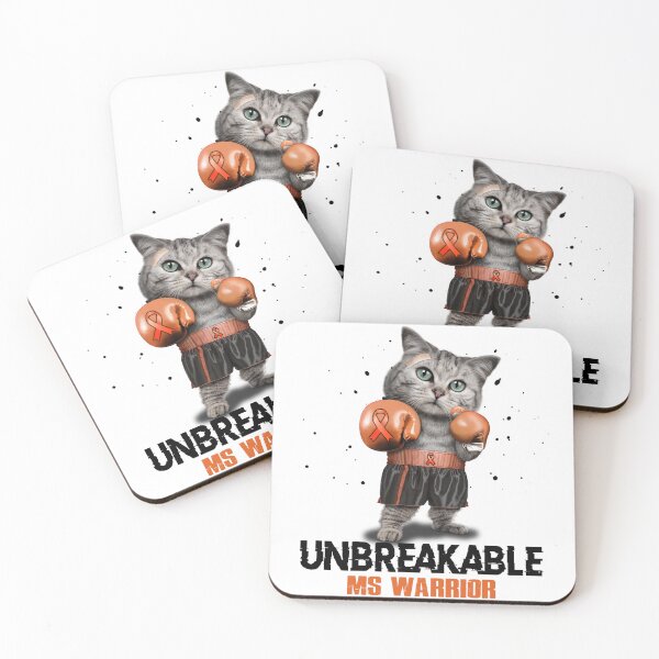 Item preview, MS Warrior - UNBREAKABLE - MS Ribbon designed and sold by EdithShop59.