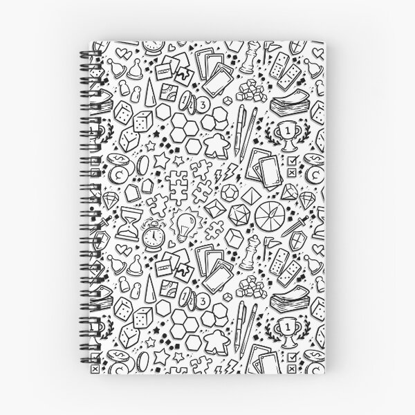 Item preview, Black and White Gamer Bits designed and sold by polliadesign.