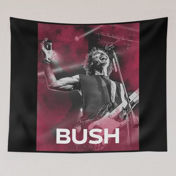 Item preview, Bush Fan Art of survival fan tour 2023 For Grunge 90s Lovers designed and sold by fleive.
