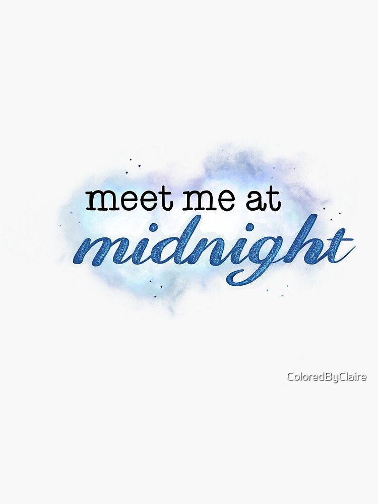 Meet Me At Midnight Retro Vintage Taylor Swift Song Svg