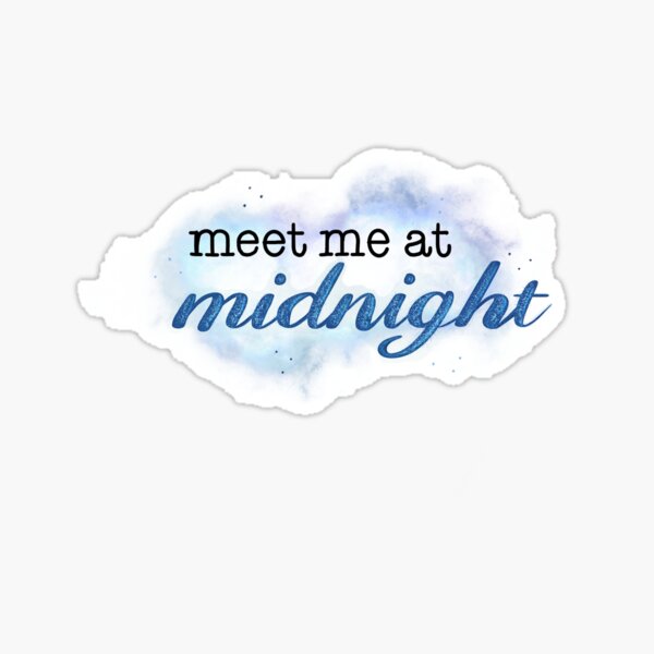 Waterproof Meet Me at Midnight Lighter sticker - Taylor Swift Midnights  Sticker - anti hero sticker - tswift sticker