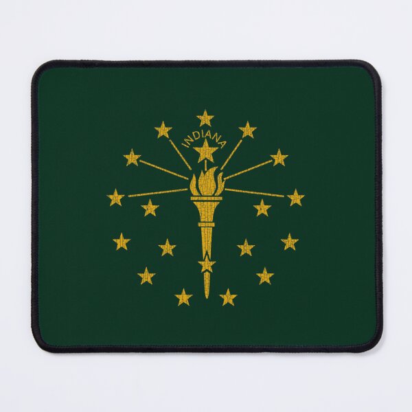 Item preview, Indiana State Flag Graphic   designed and sold by lolantheroxana.