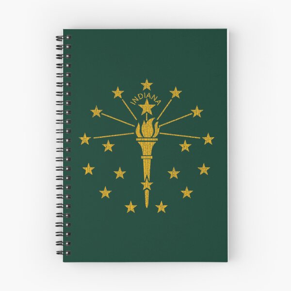 Item preview, Indiana State Flag Graphic   designed and sold by lolantheroxana.