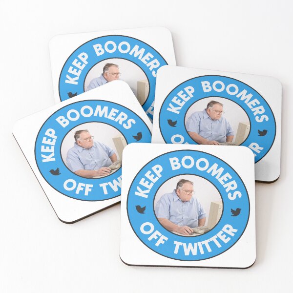 Item preview, Keep Boomers Off Twitter - Funny Meme designed and sold by Picket Club.