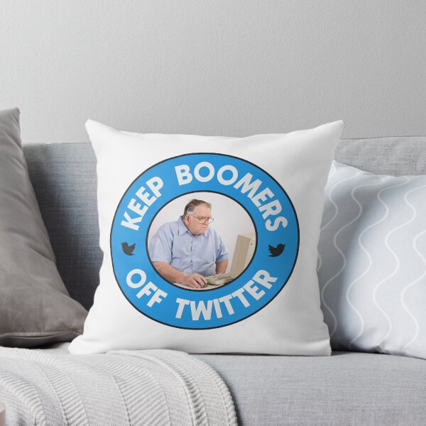 Item preview, Keep Boomers Off Twitter - Funny Meme designed and sold by Picket Club.