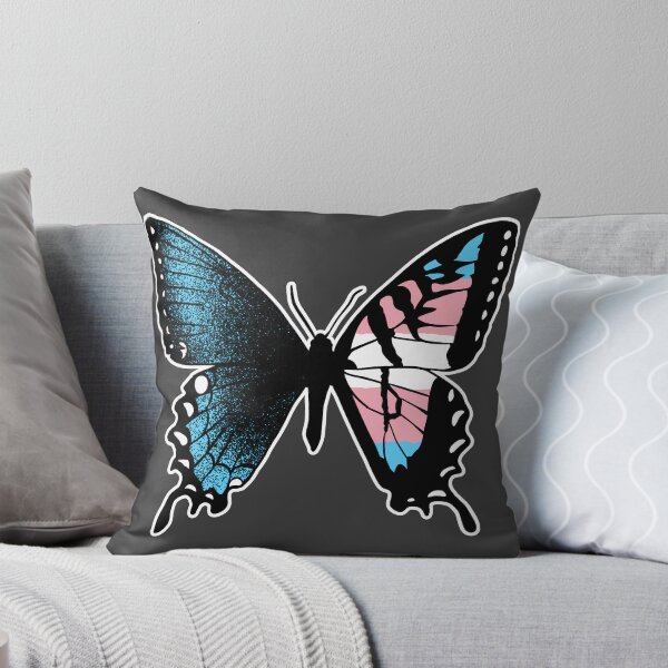 Item preview, Trans Flag Transman Butterfly designed and sold by Withencroft.