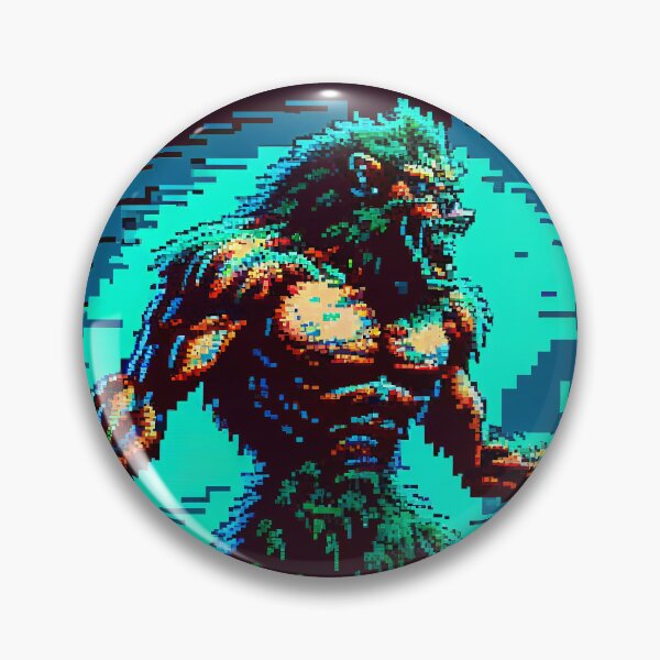 Item preview, Pixelated Werewolf Transformation designed and sold by Digitopia.