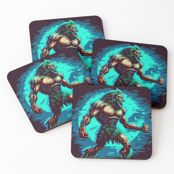 Item preview, Pixelated Werewolf Transformation designed and sold by Digitopia.