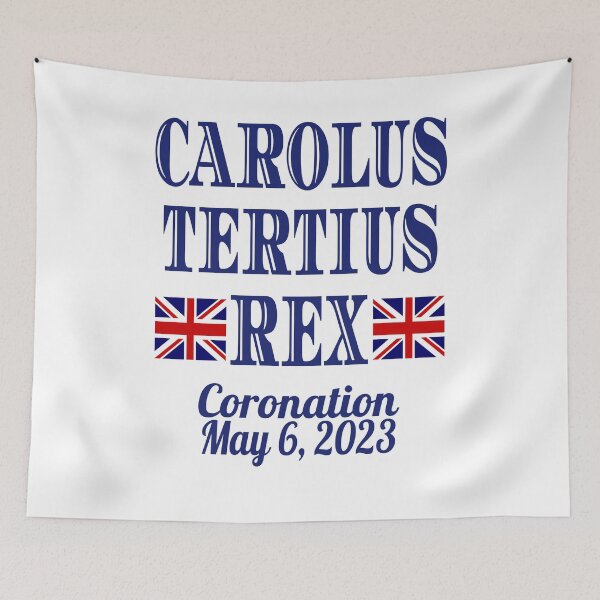 Item preview, UK King Charles Coronation Souvenir designed and sold by ittybittyowl.