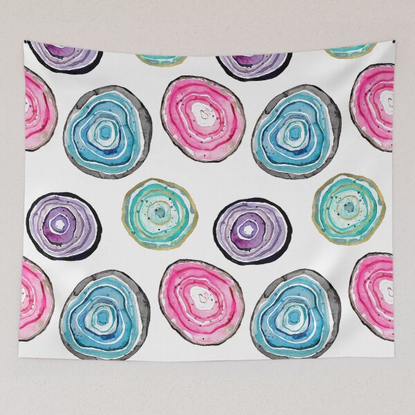 Item preview, Colorful Geode Pattern designed and sold by stylebytara.