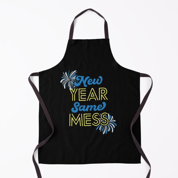 Item preview, New Year Same Mess Funny New Years Eve designed and sold by QueenOfPrint.