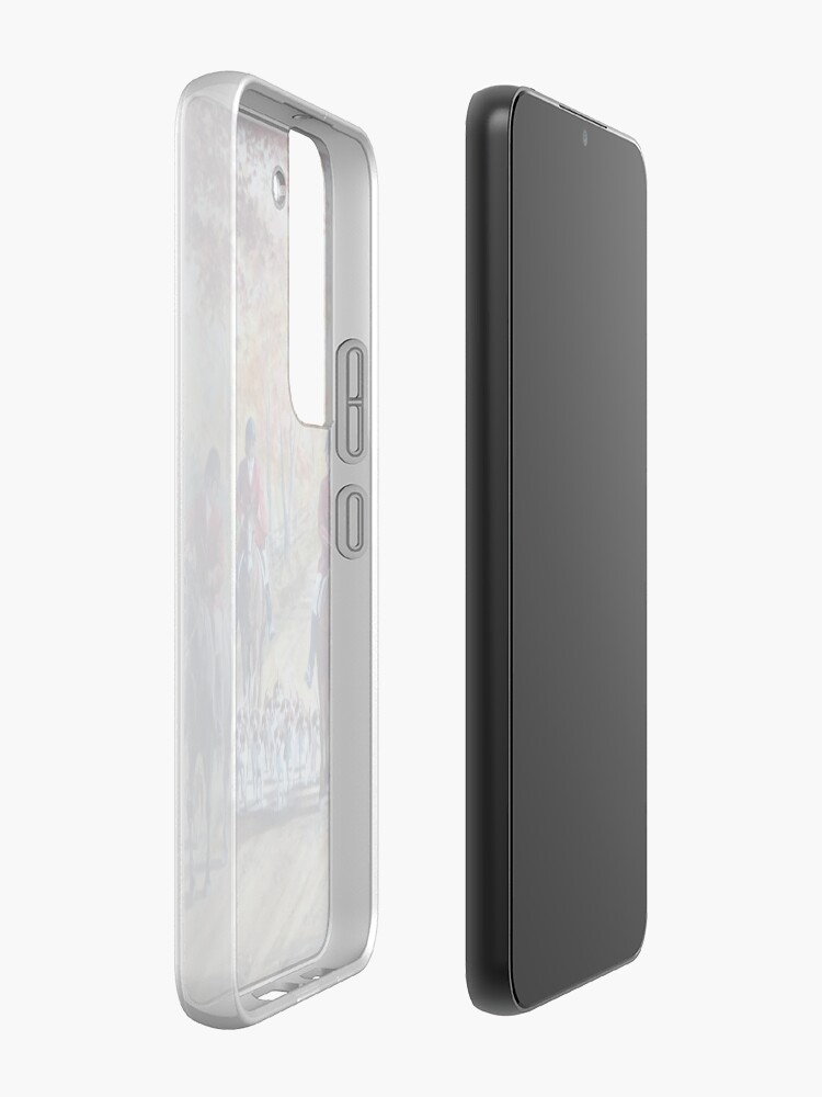 Alternate view of Autumn Hounds and Horses Samsung Galaxy Phone Case