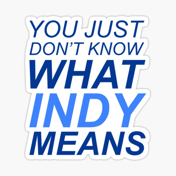 Indianapolis Colts Power Decal