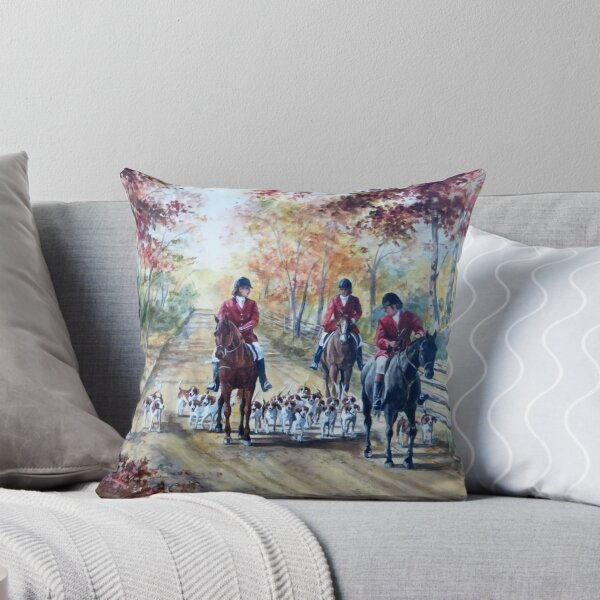 Item preview, Autumn Hounds and Horses designed and sold by JKHowsarePearl.