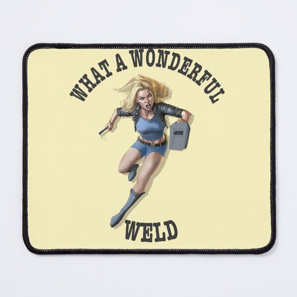 Item preview, What a wonderful weld retro sunset welder design designed and sold by TipTopTapo.