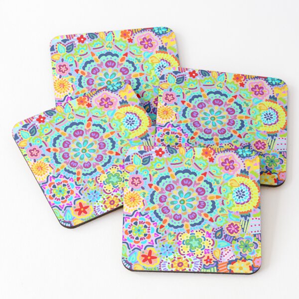 Item preview, Funky folky pattern designed and sold by kspfeif.