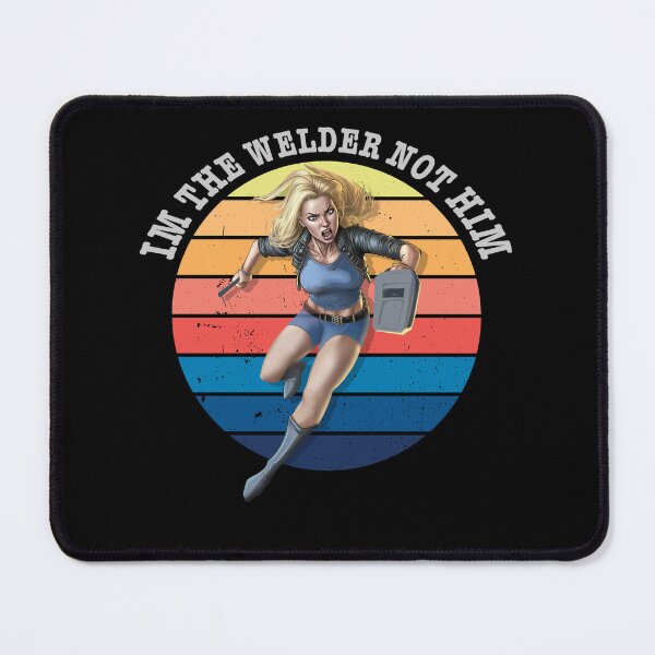 Item preview, I’m The welder not him retro sunset welder design designed and sold by TipTopTapo.
