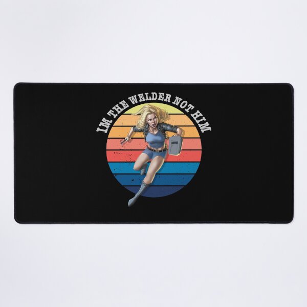 Item preview, I’m The welder not him retro sunset welder design designed and sold by TipTopTapo.