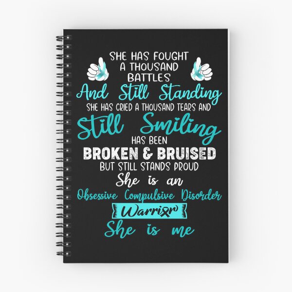 Item preview, Obsessive Compulsive Disorder Warrior SHE IS ME - Support Obsessive Compulsive Disorder Fighter Gifts designed and sold by Berriosly.