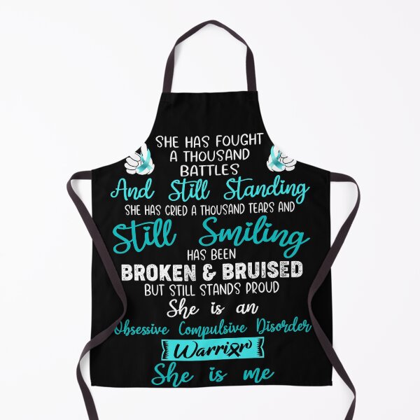 Item preview, Obsessive Compulsive Disorder Warrior SHE IS ME - Support Obsessive Compulsive Disorder Fighter Gifts designed and sold by Berriosly.
