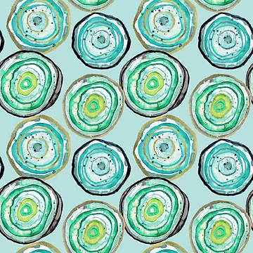 Artwork thumbnail, Colorful Geode Pattern by stylebytara