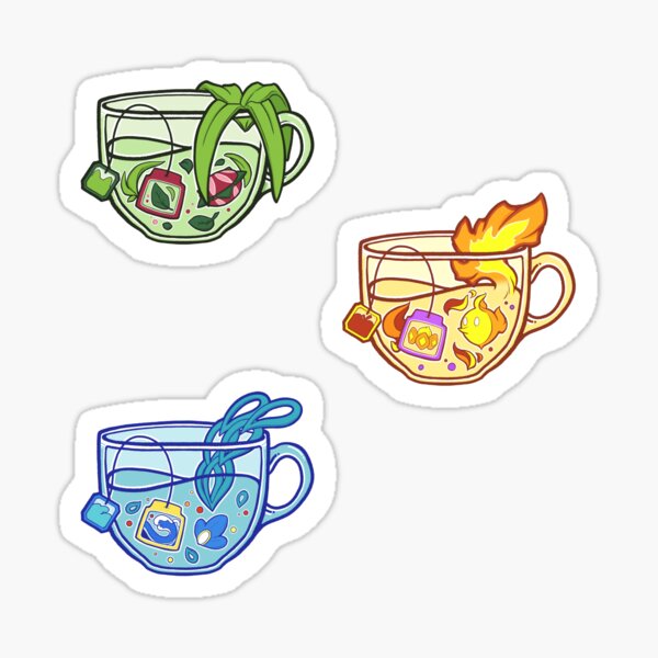 Pokemon Inspired Stickers for Sale