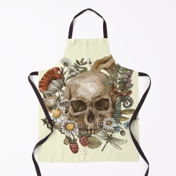 Item preview, Skull and Wildflowers designed and sold by GypsyGarou.