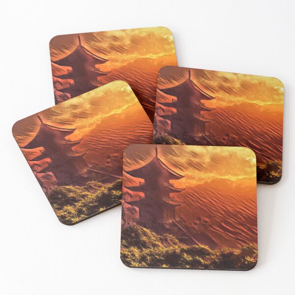 Item preview, Digital Sol China Pagoda Sunset designed and sold by olusion.
