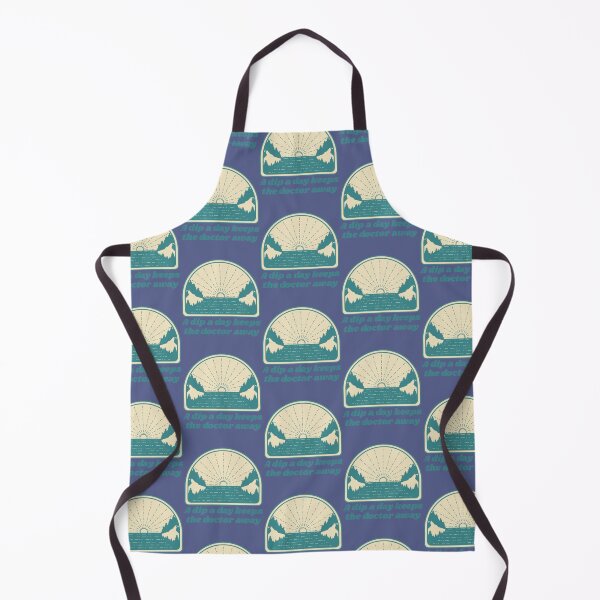 Item preview, A dip a day keeps the doctor away - Wild Swimming Tees designed and sold by HobbyTees0201.