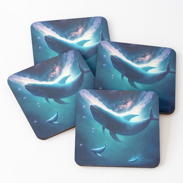 Item preview, Space whale designed and sold by HappyBlackMoona.