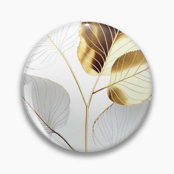 Item preview, Gold Leaf Sprig designed and sold by Jimbodo.