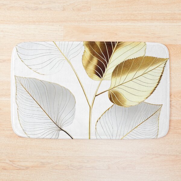 Item preview, Gold Leaf Sprig designed and sold by Jimbodo.