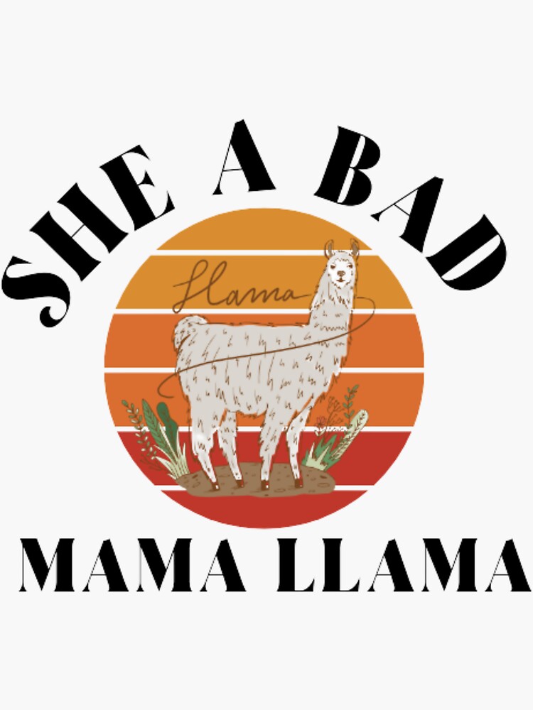 Mother's Day Gift Llama Mama Tote Bag Mom Gift Gift 