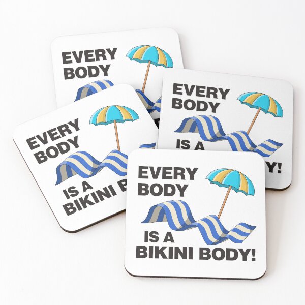 Item preview, Every Body Is A Bikini Body - Self Love designed and sold by Picket Club.