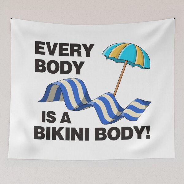 Item preview, Every Body Is A Bikini Body - Self Love designed and sold by Picket Club.