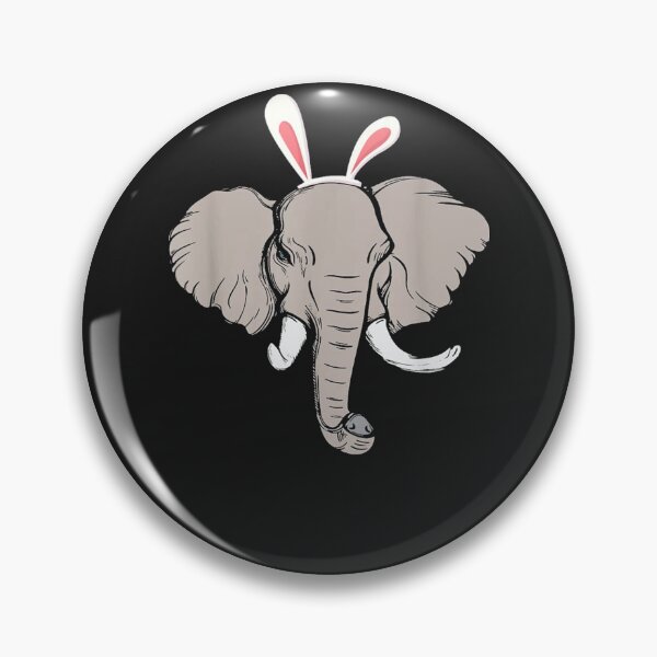 Item preview, Elephant With Bunny Ears Costume designed and sold by mytvtoday2020.