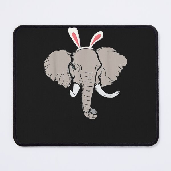 Item preview, Elephant With Bunny Ears Costume designed and sold by mytvtoday2020.