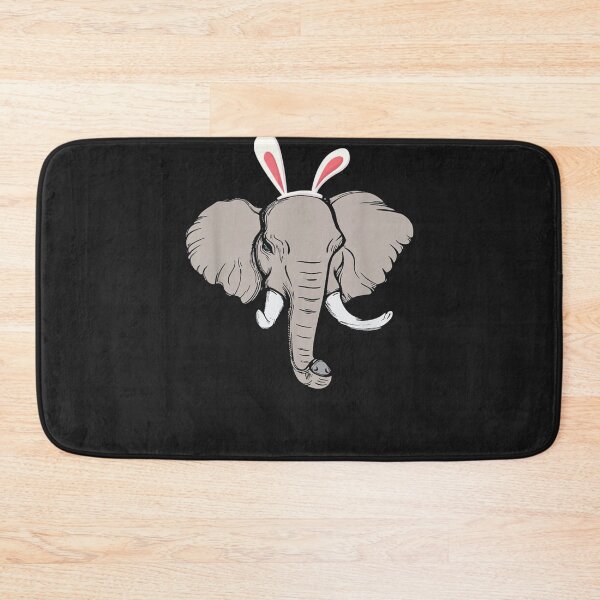 Item preview, Elephant With Bunny Ears Costume designed and sold by mytvtoday2020.